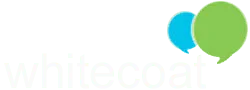 Whitecoat healthcare provider directory logo, helping patients find chiropractic and chiro services